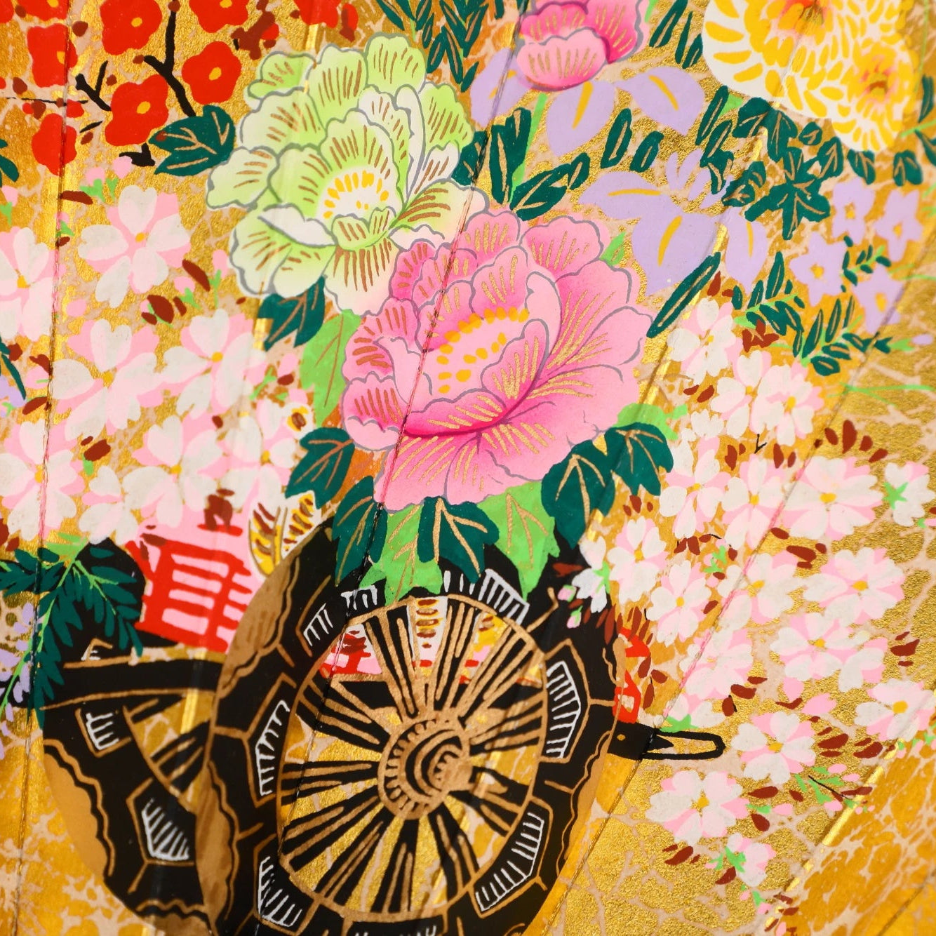 飾り扇|花車・花いかだ - 詳細2