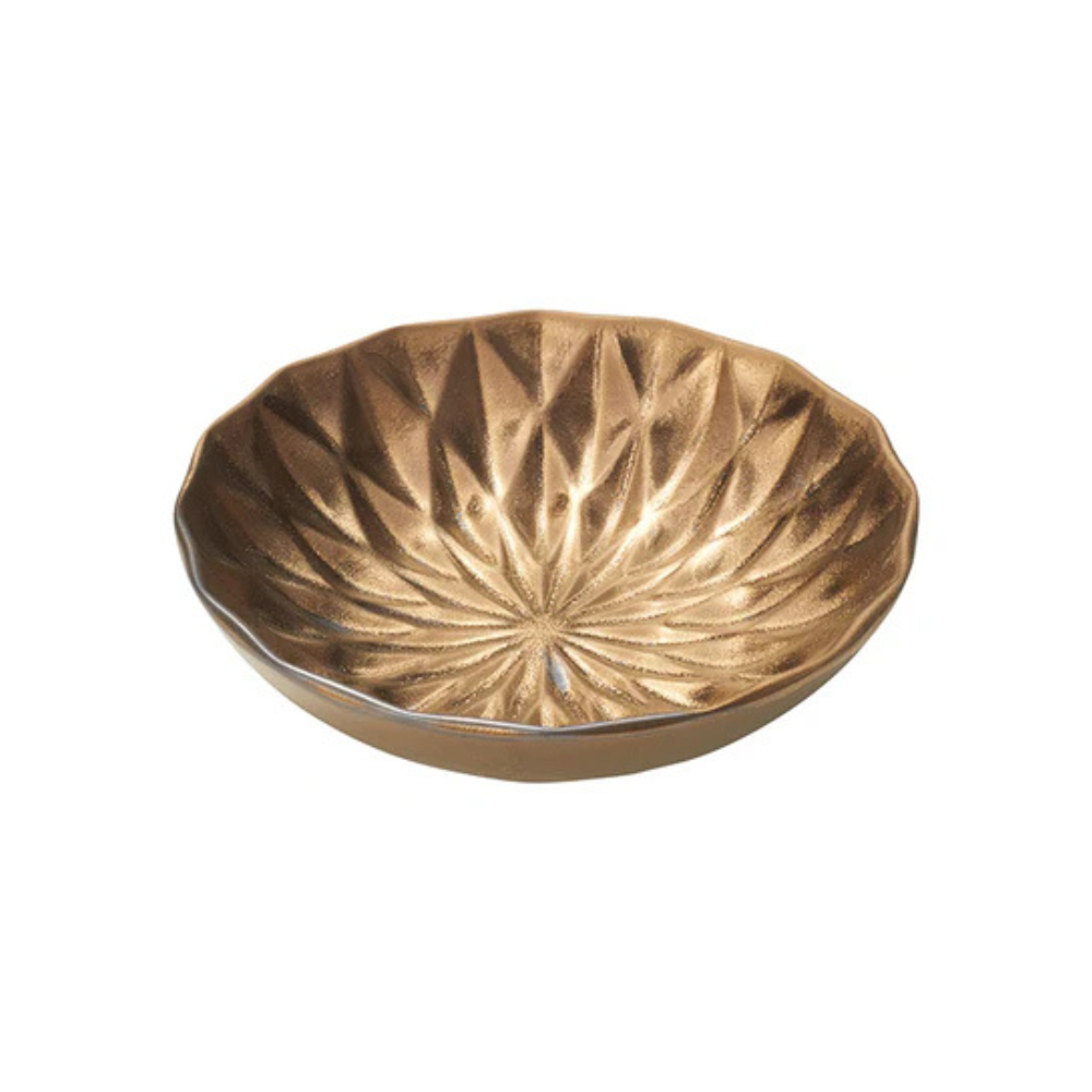 Golden Bloom plate
