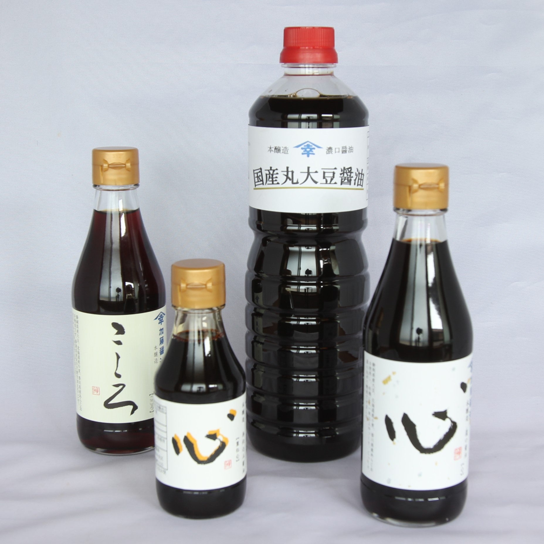 Premium Soy Sauce Selection 4-Bottle Set