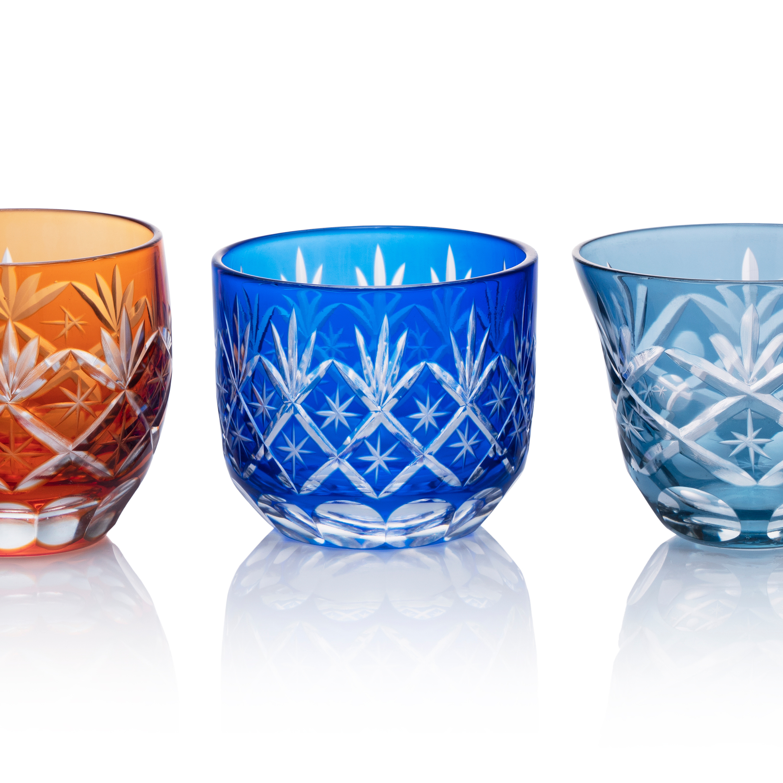 Edo Kiriko Cut Glass Tumbler