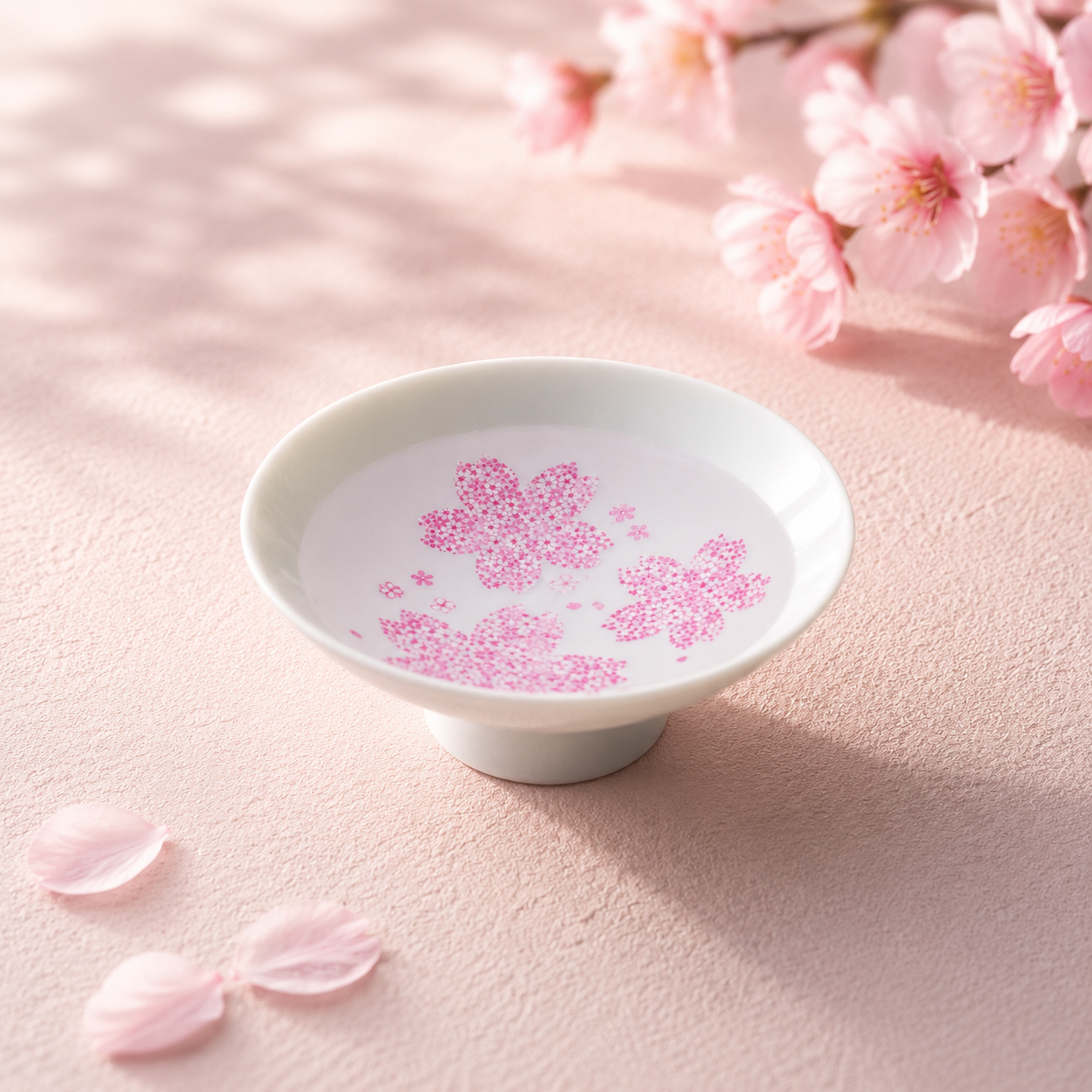 Color changing Sake cup