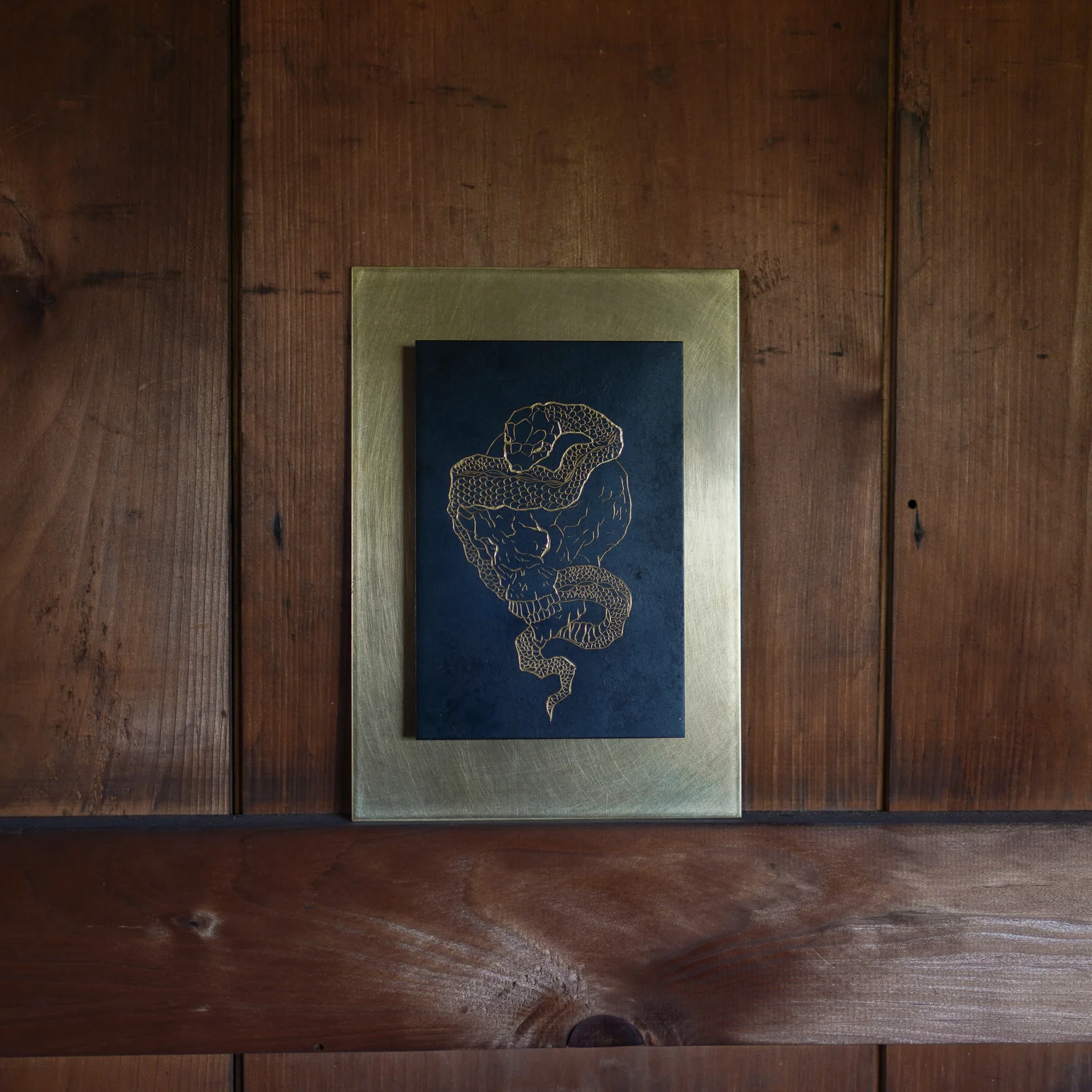 WABORI ART PANEL Skull