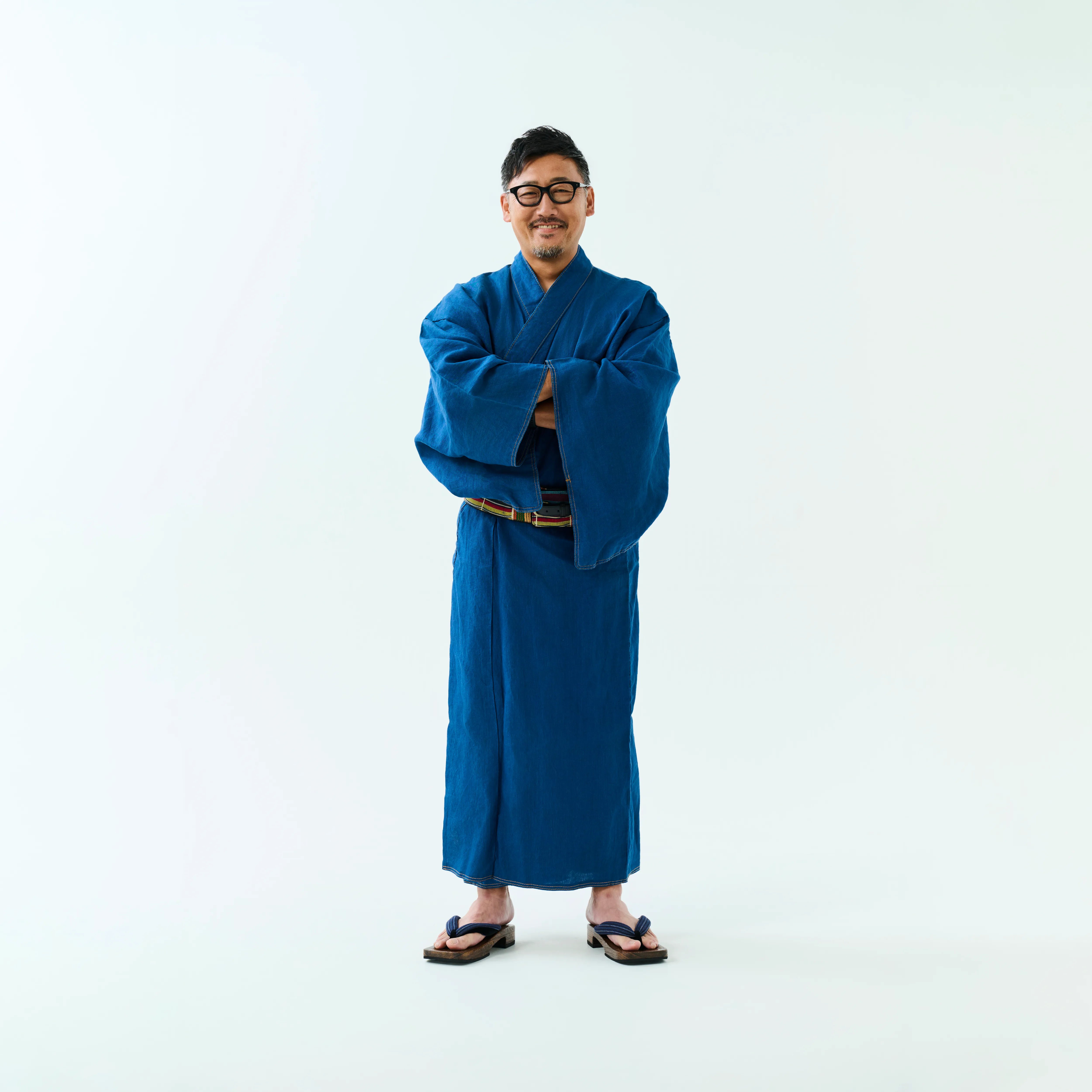 Denim Kimono men's