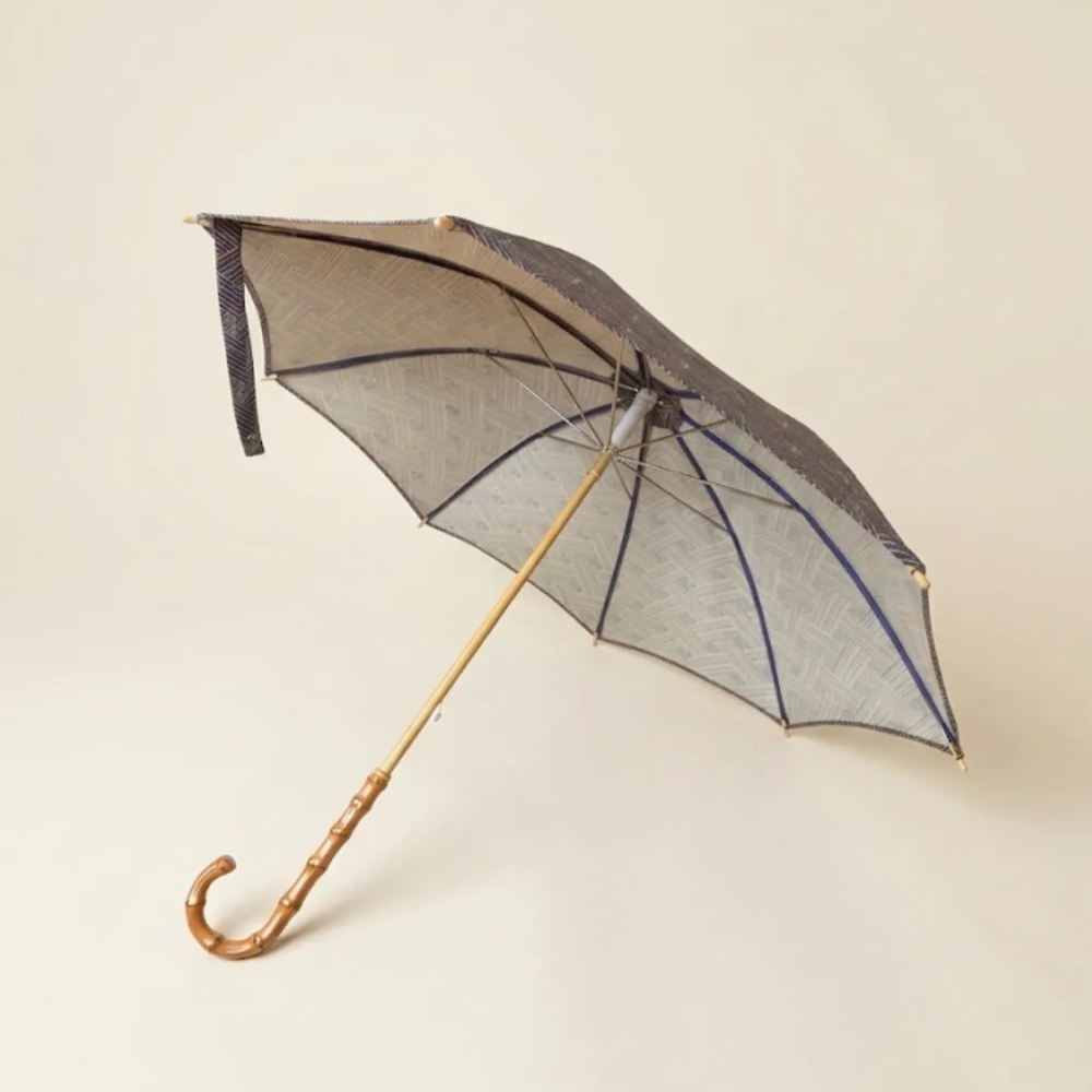 Parasol Crafted from Kimono and Yukata Fabric