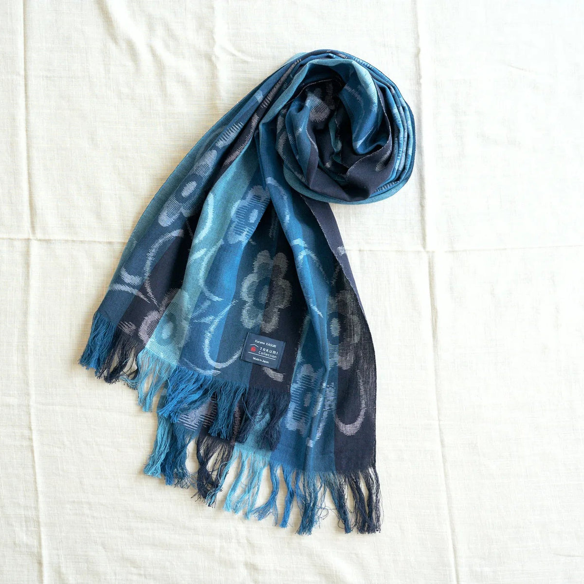 Soft Kurume Kasuri Stole