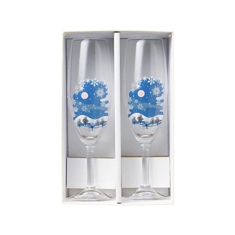 Yukigesyou Color changing Champagne glasses