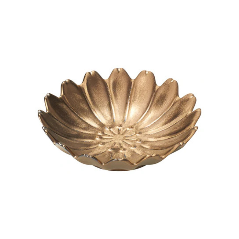 Golden Bloom plate