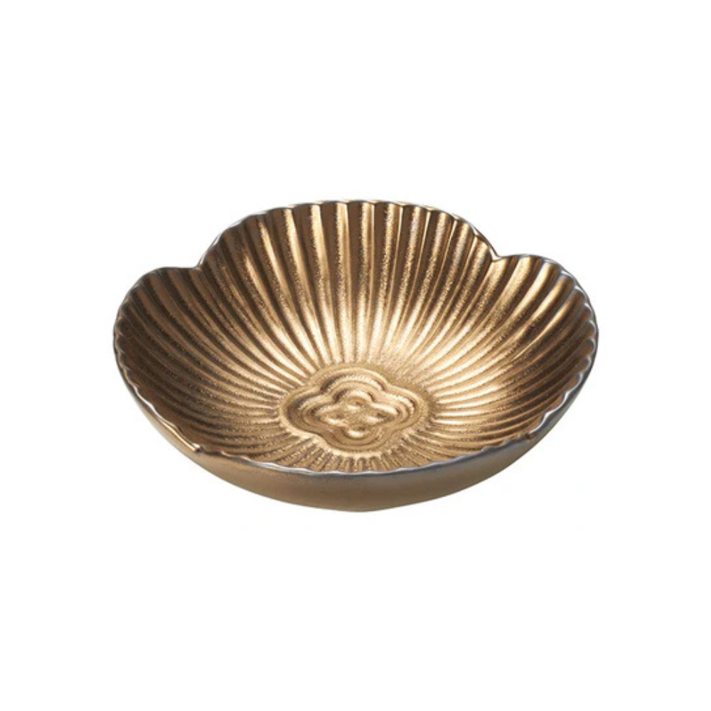 Golden Bloom plate