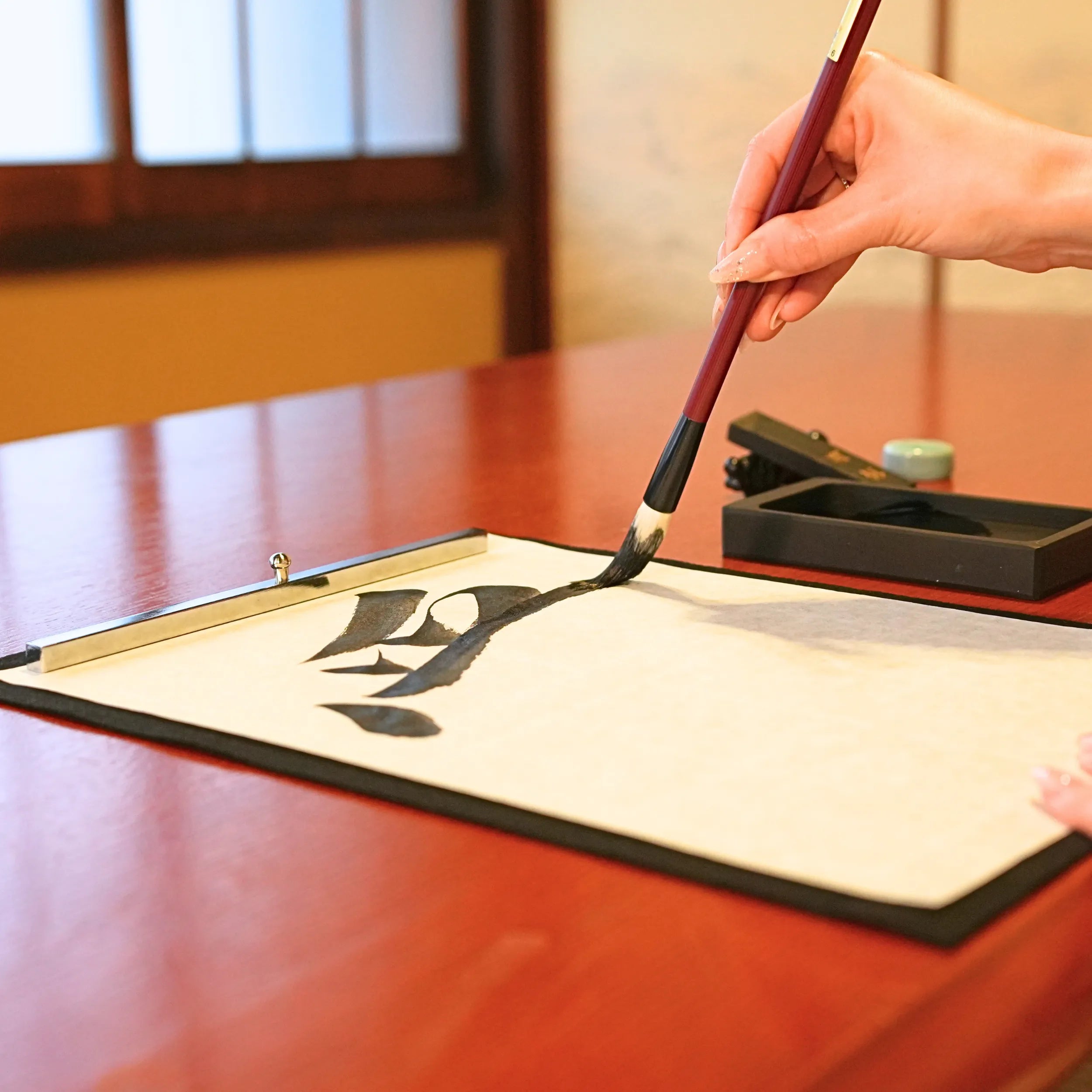 Suzuka Ink Heritage Calligraphy Set Japanese Traditional Starter Kit