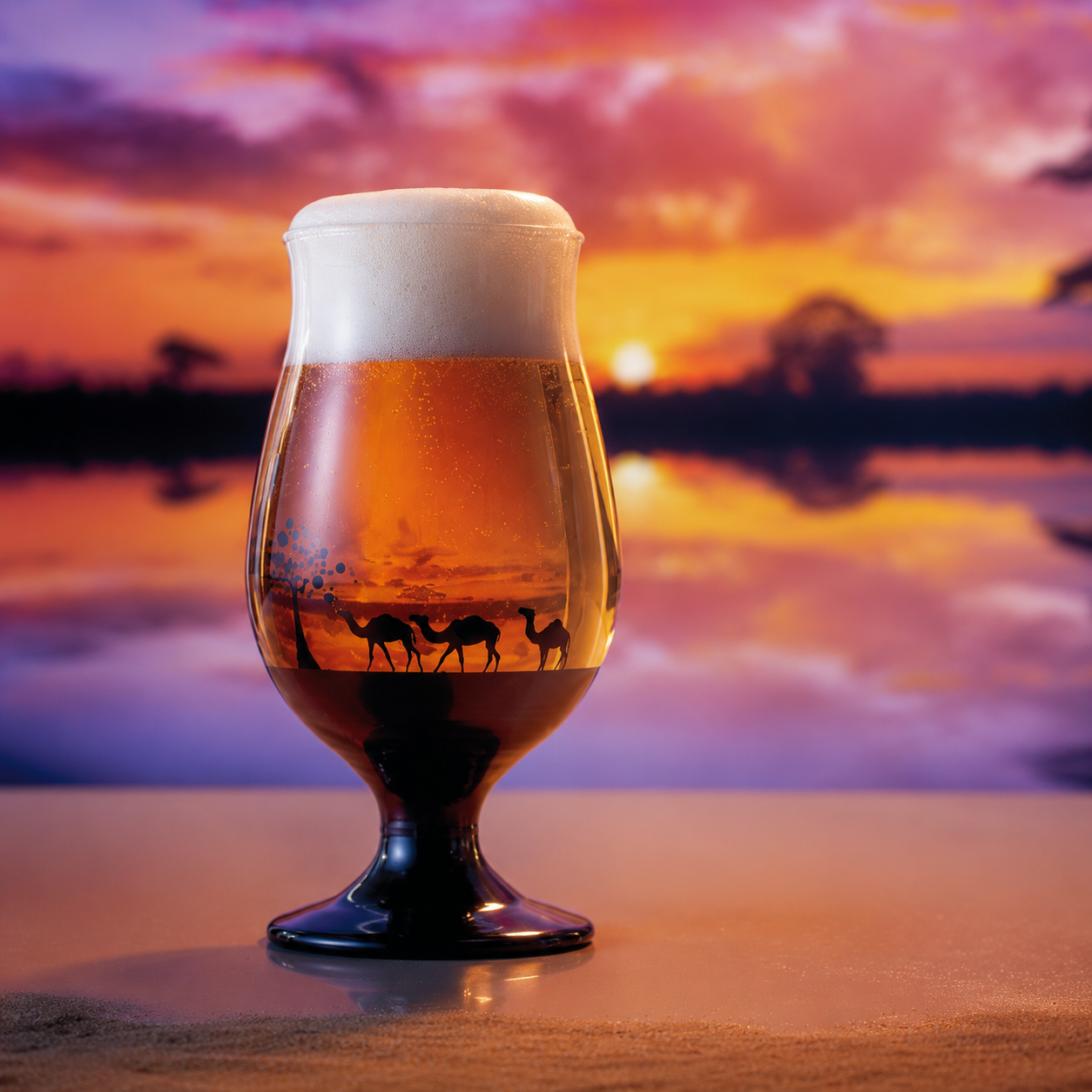 Sunset View Glass – Flavor Edition