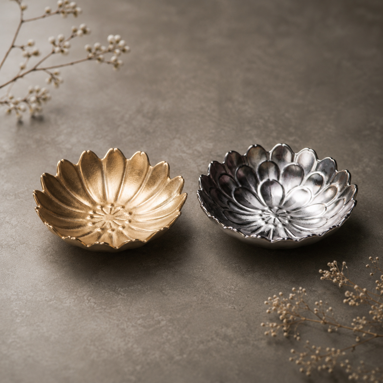 Golden Bloom plate