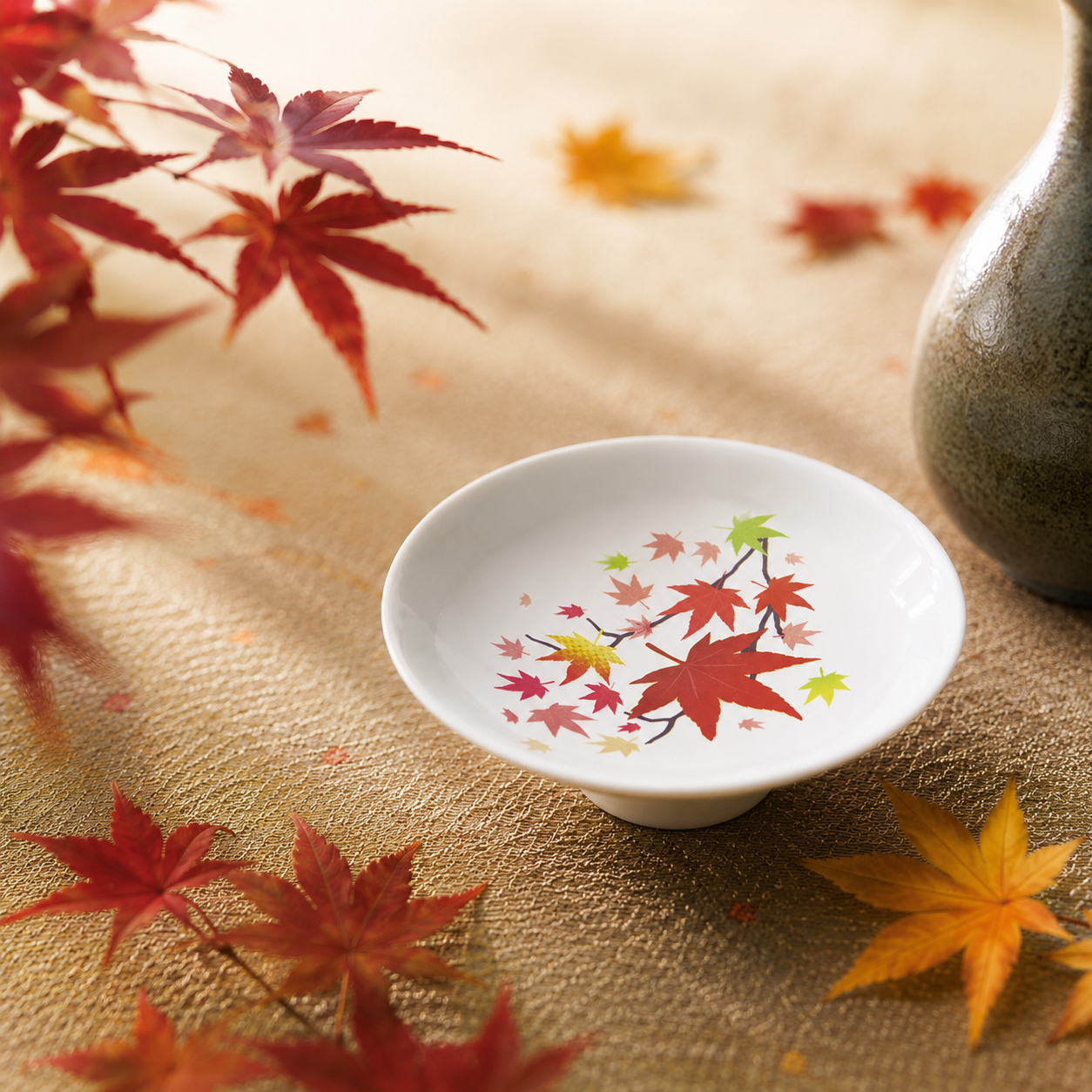 Momiji Color changing Sake cup