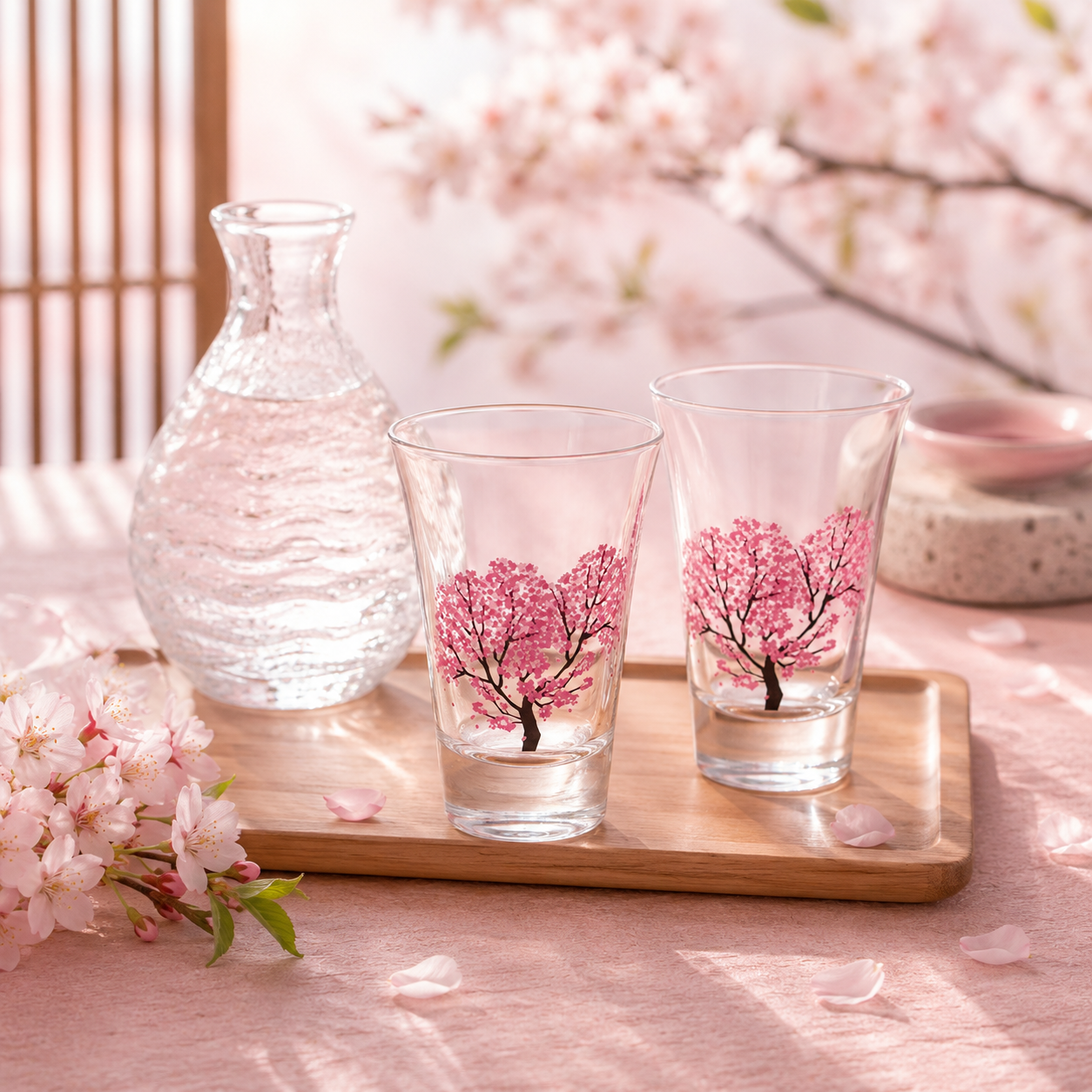 Sakura Color changing Glasses