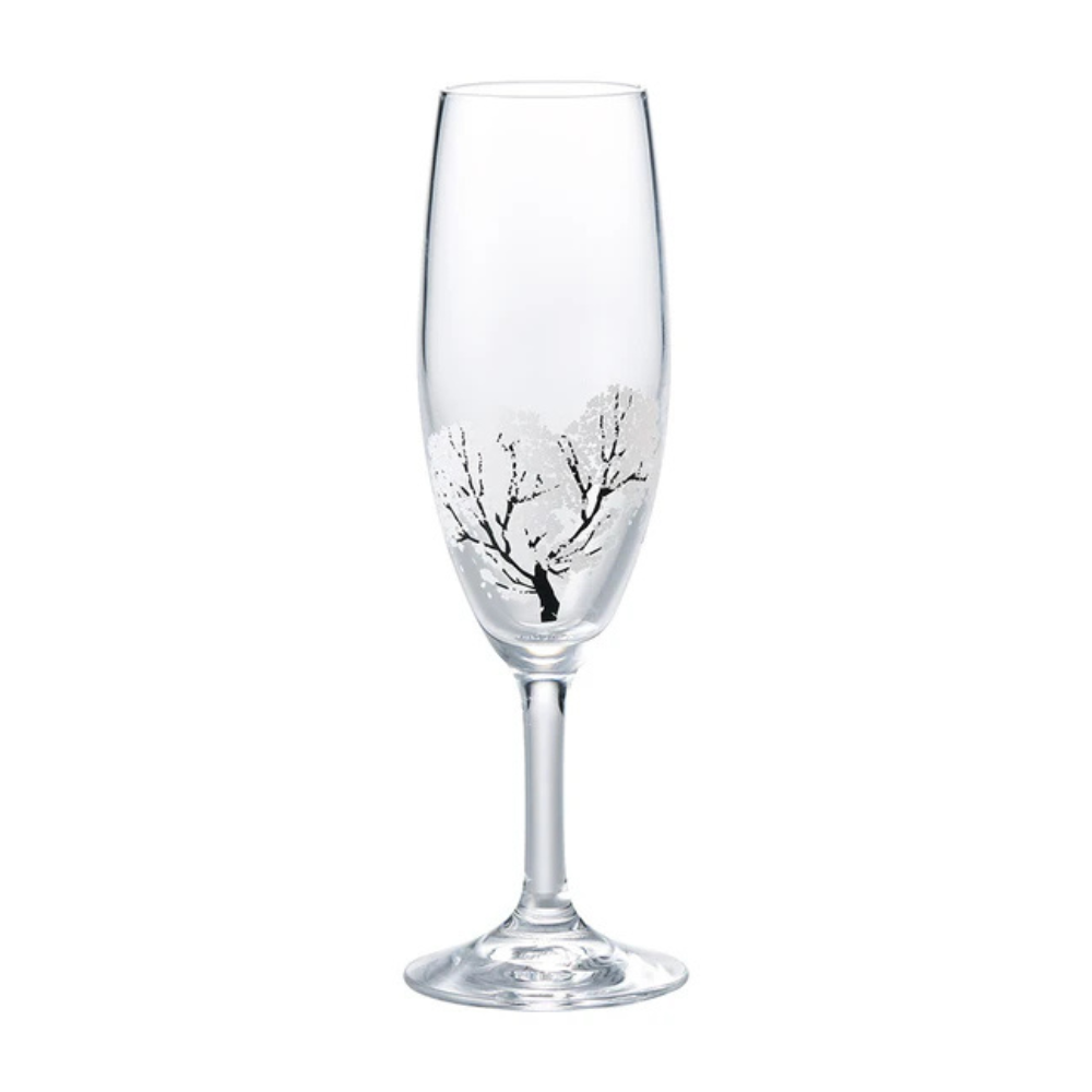 Sakura Color changing Champagne Glasses