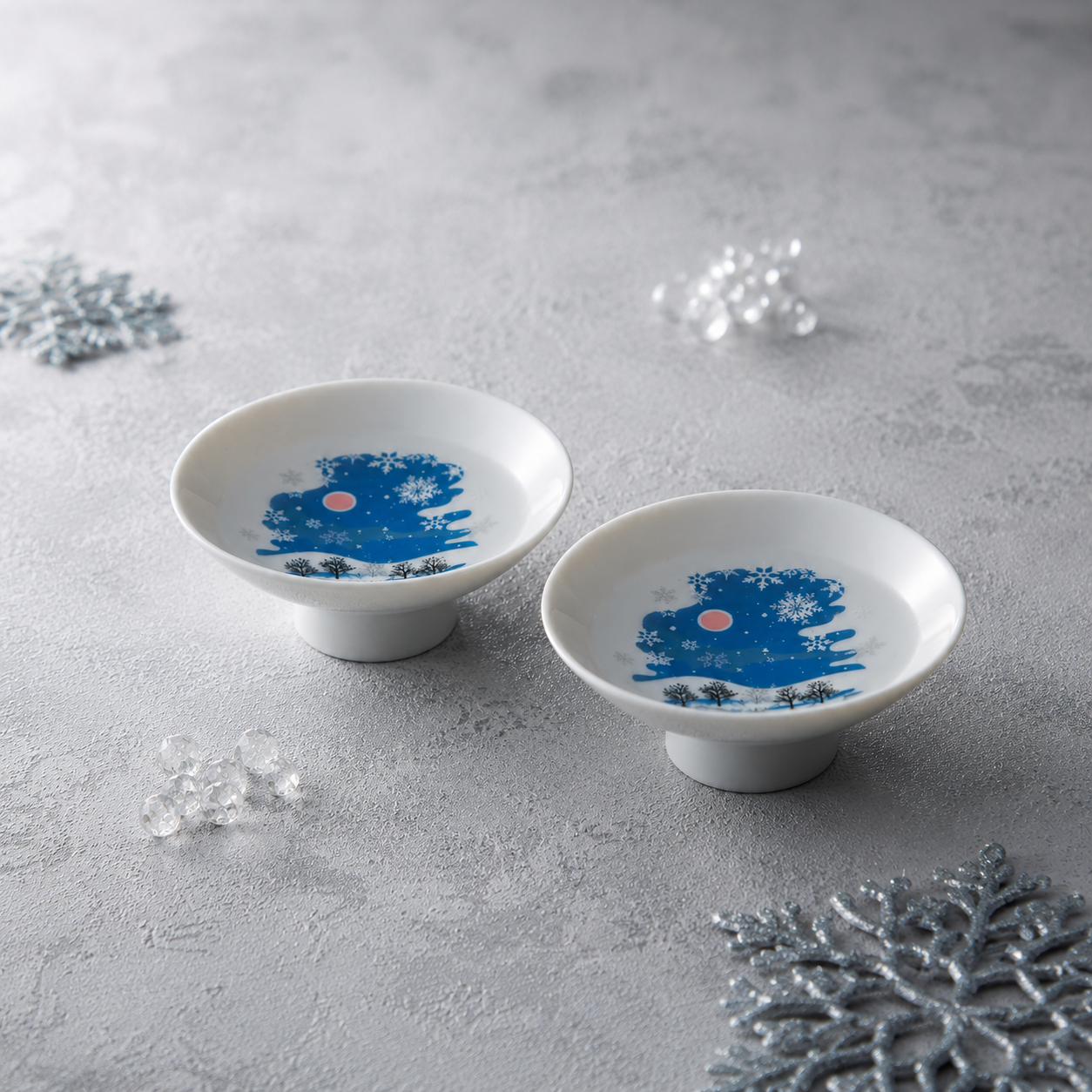 Yukigesyou Color changing Sake cups