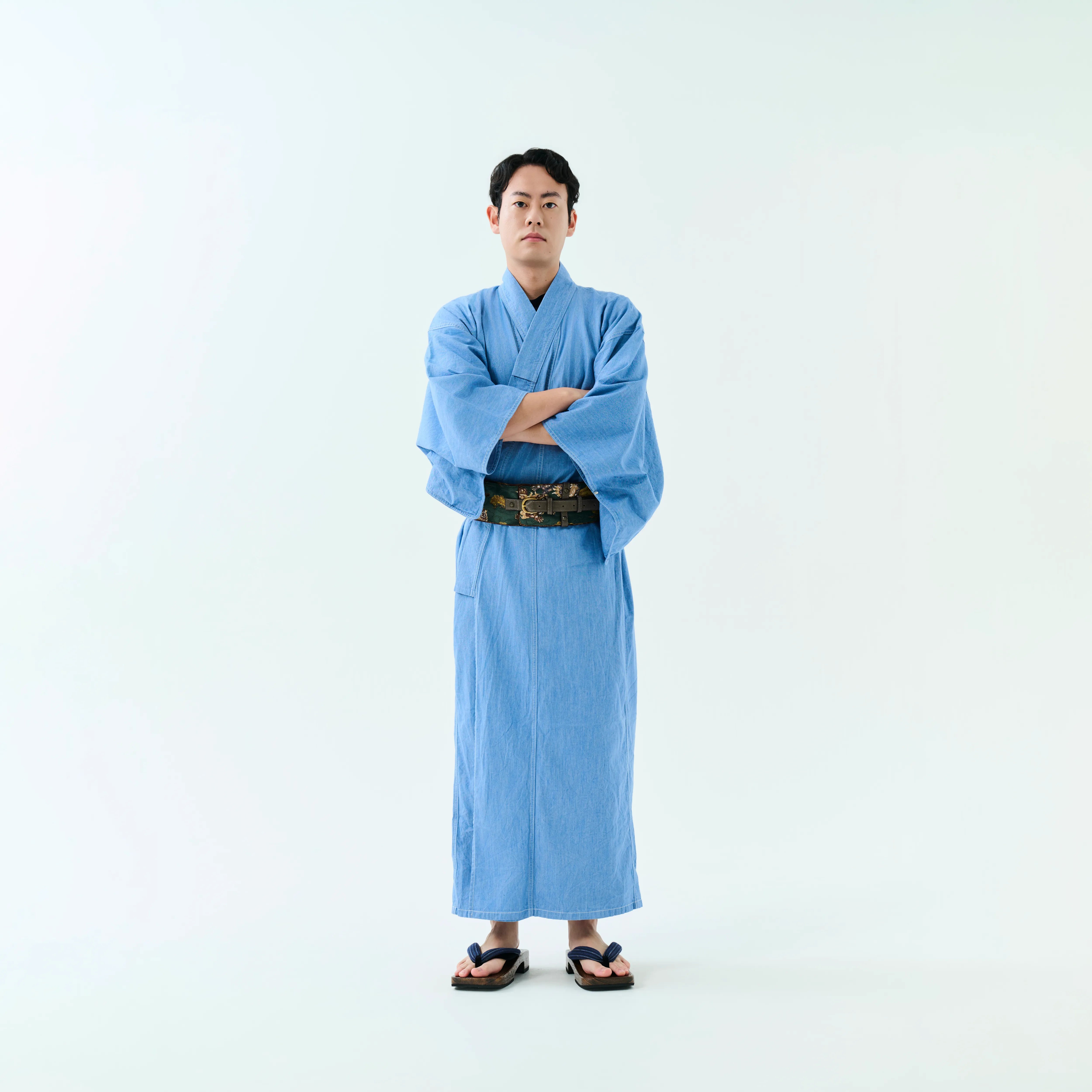 Denim Kimono men's