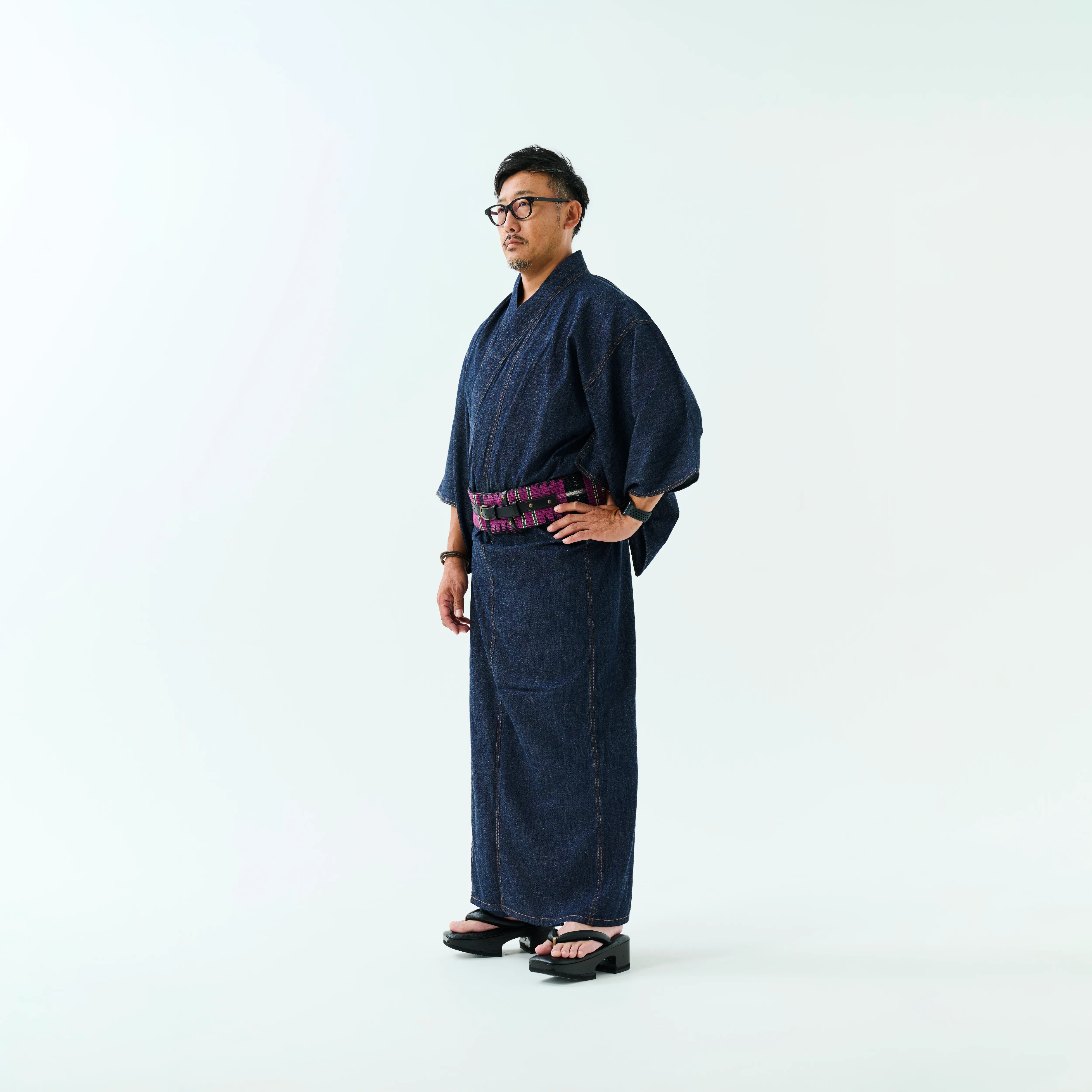 Denim Kimono men's