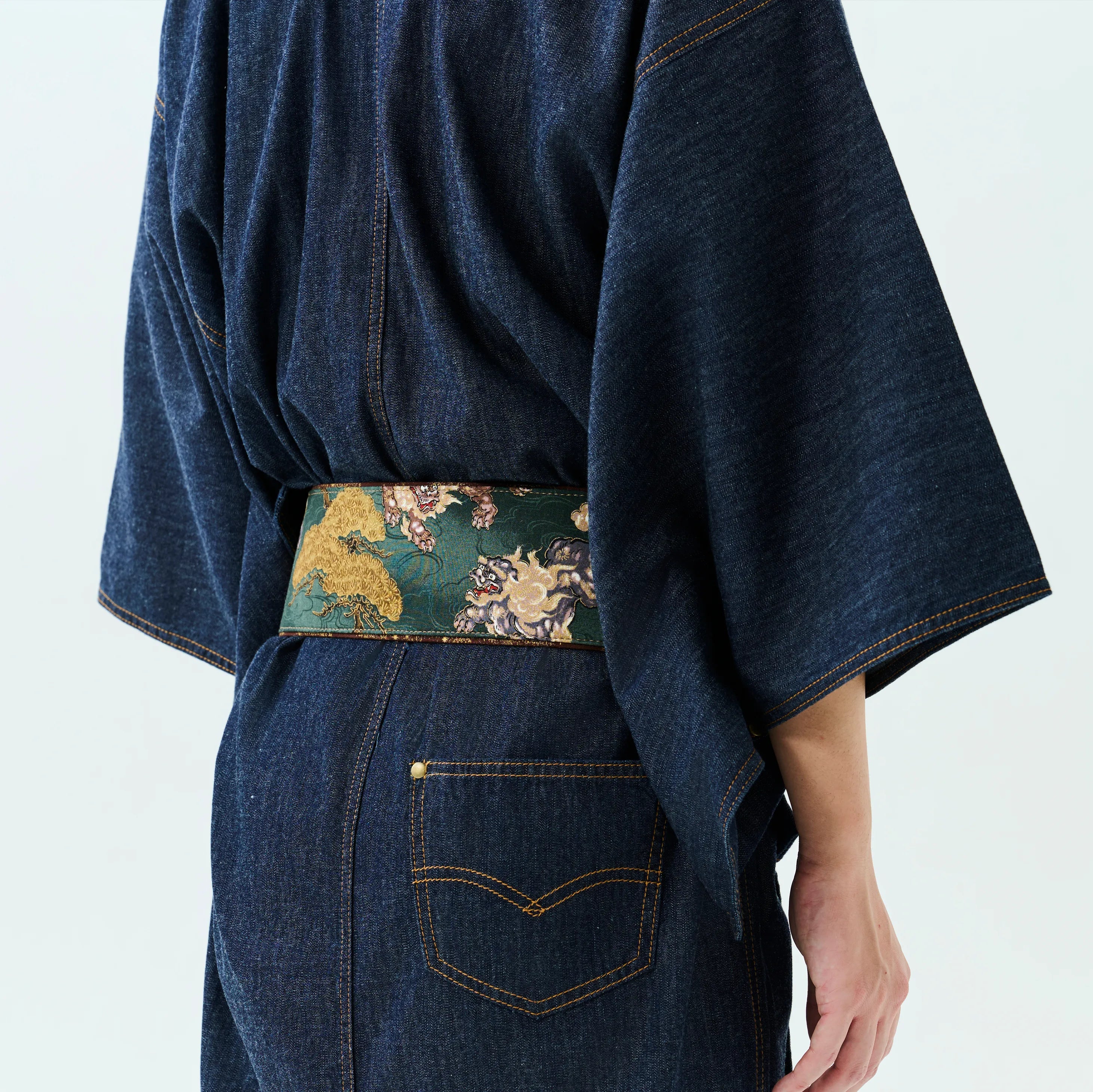 Kimono Obi Belt – men's