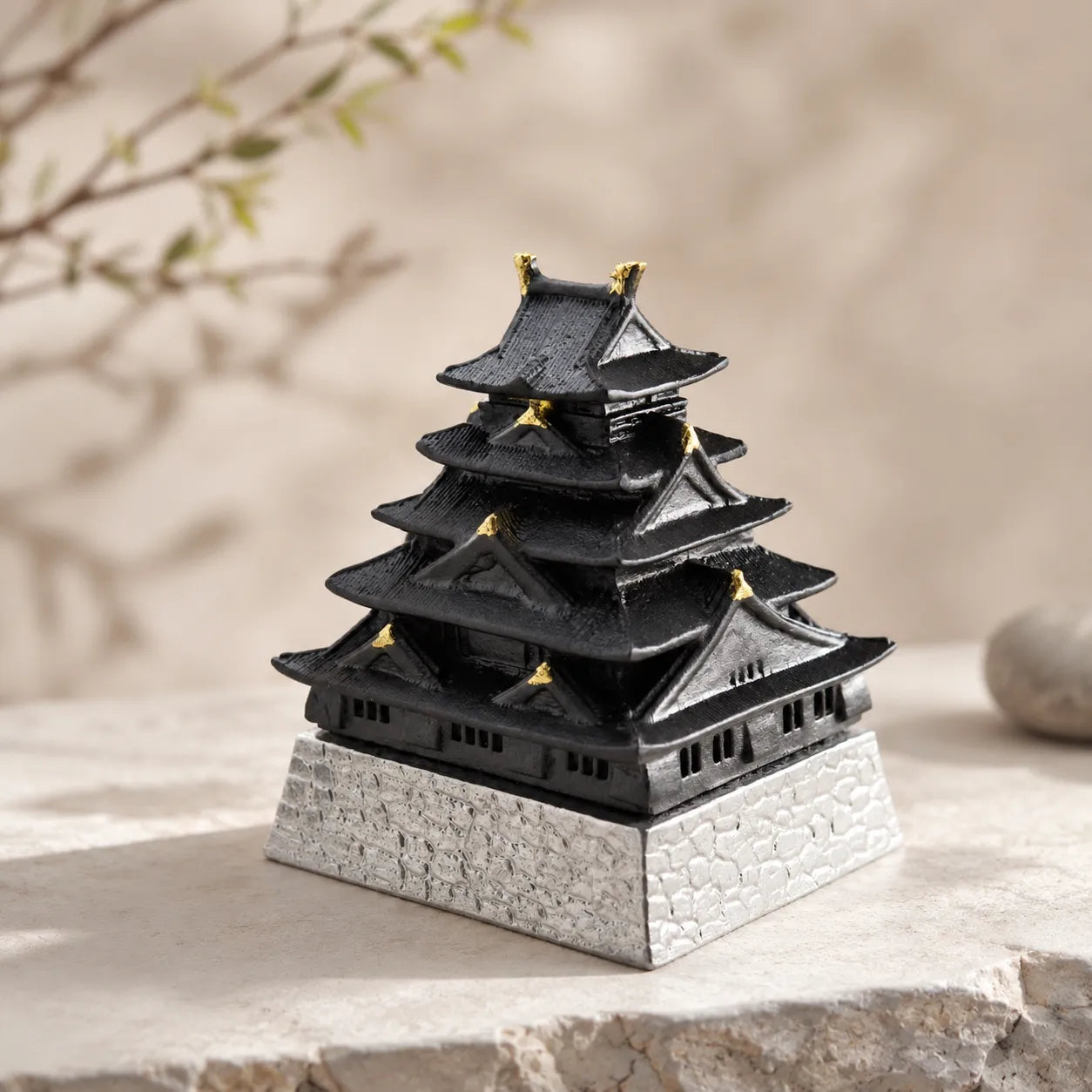 Osaka Castle Hakoshiro Box Object