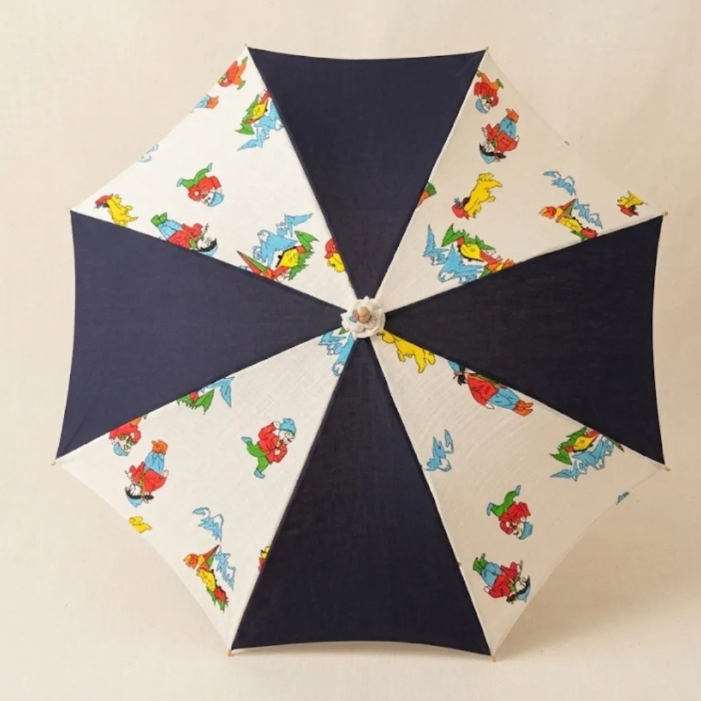 Parasol Crafted from Kimono and Yukata Fabric