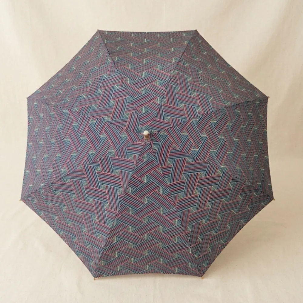 Parasol Crafted from Kimono and Yukata Fabric