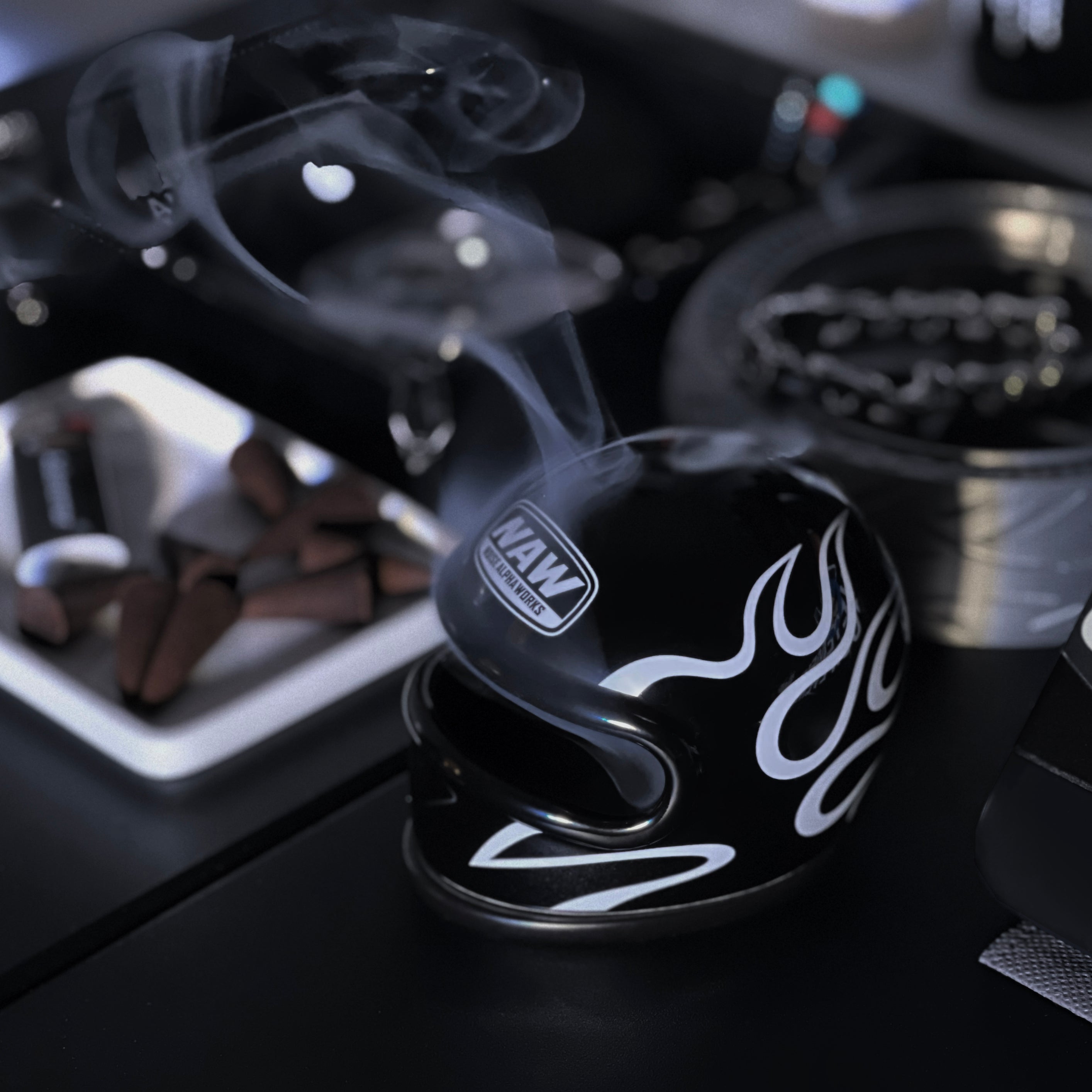FULLFACE BURNER | BLACK (FIRE PATTERN)