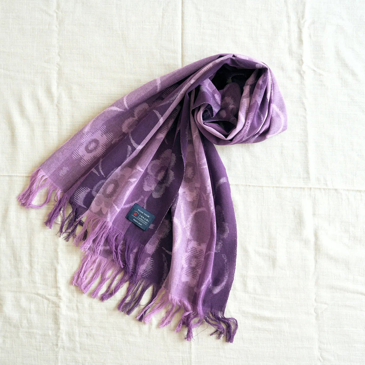 Soft Kurume Kasuri Stole